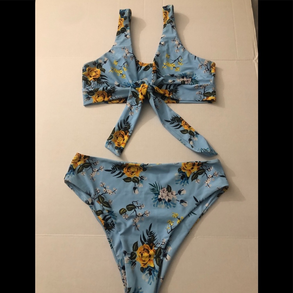 ZAFUL FULL SET HIGH WAISTED BIKINI